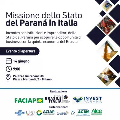 Missione dello Stato del Paraná in Italia