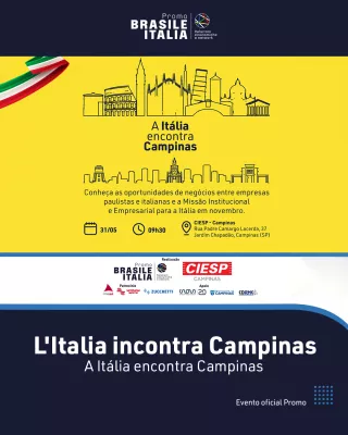 A Itália encontra Campinas