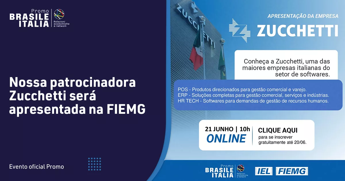 Nossa patrocinadora Zucchetti é apresentada na FIEMG